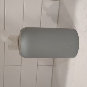 BKR 1L (32oz) Water Bottle in blue/gray